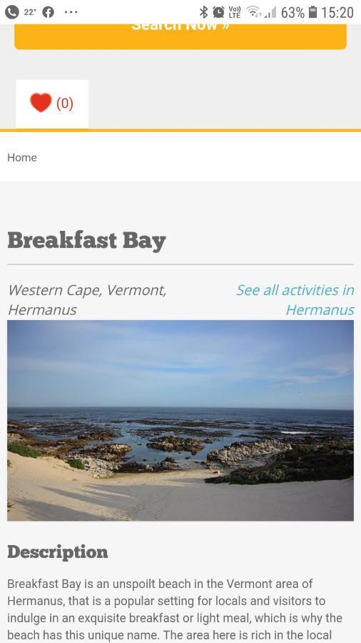 Beaumonte Guesthouse Hermanus Luaran gambar